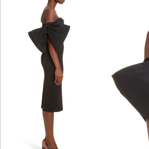 Givenchy Bow Sleeve Cocktail Dress - Picture 3 of 7